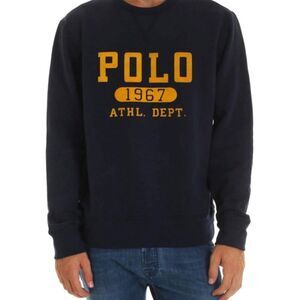 Polo Ralph Lauren Fleece Sweatshirt Mustard Logo NEW - Size Small  $140